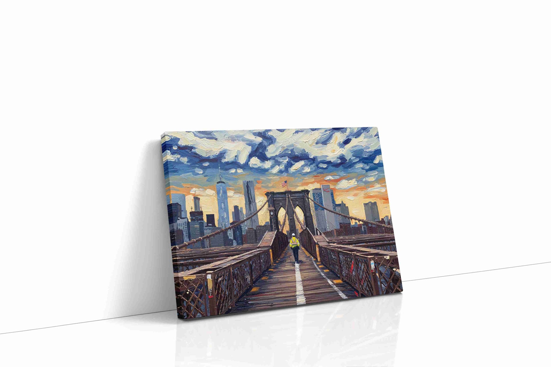 Sunset Passage Over Dreams landmarks canvas print, gallery-wrapped, ready to hang