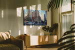 Vibrant Urban Symphony II – urban canvas wall art, gallery-wrapped, ready to hang
