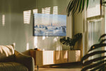 Whispers Above the City – urban canvas wall art, gallery-wrapped, ready to hang