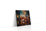 Eloquent Spirits Symphony wine canvas print, gallery-wrapped, ready to hang