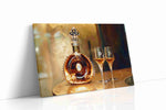 Golden Elixir Reverie wine canvas print gallery-wrapped landscape canvas studio shot