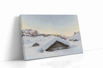 Whispers of Winter Serenity II landscape canvas print gallery-wrapped landscape canvas studio shot