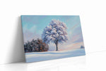 Whispers of Winter's Embrace landscape canvas print gallery-wrapped landscape canvas studio shot