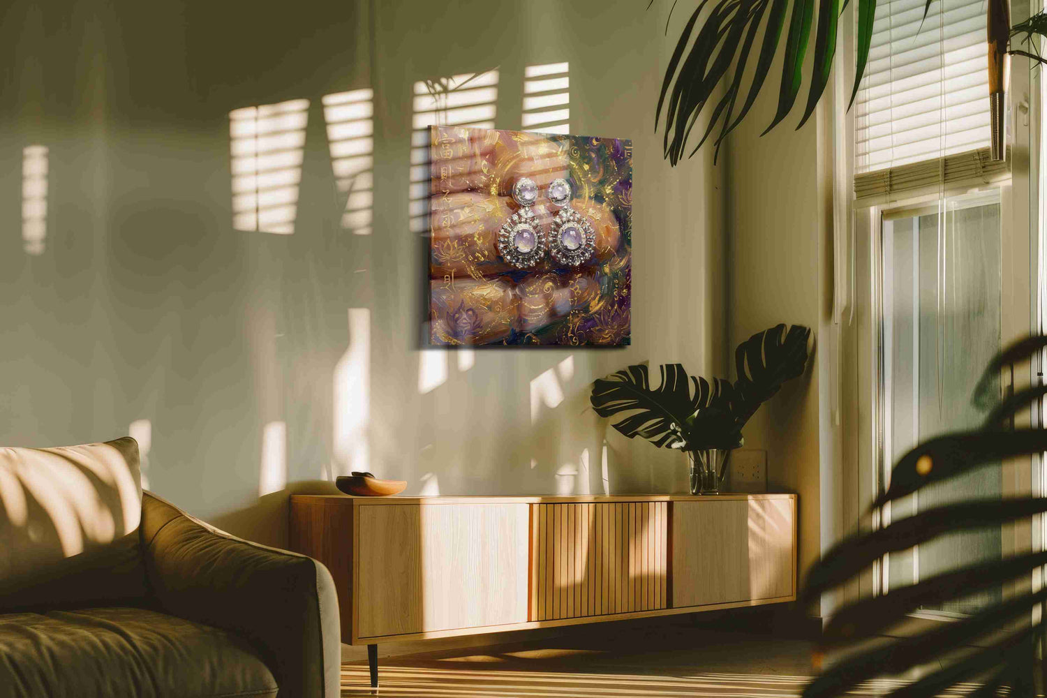 Whispers of Opulence – fortune canvas wall art, gallery-wrapped, ready to hang