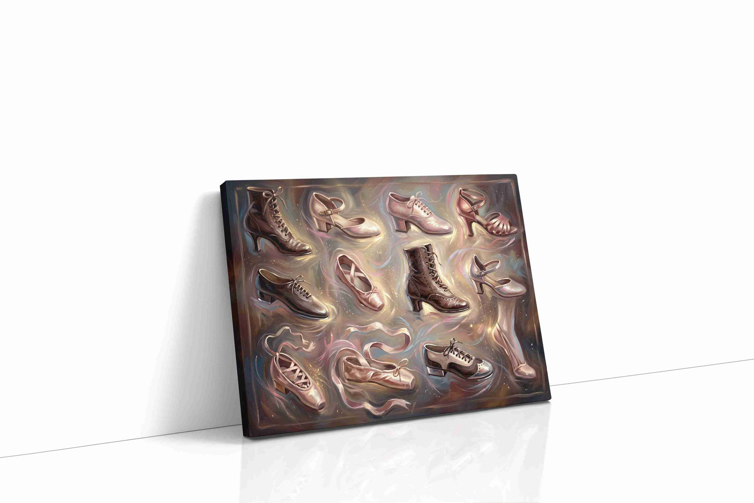 Dancing Through Time dancing canvas print, gallery-wrapped, ready to hang