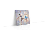 Ethereal Ballet Harmony dancing canvas print, gallery-wrapped, ready to hang