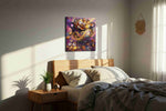 Cauldron of Endless Riches – fortune canvas wall art, gallery-wrapped, ready to hang