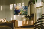 Luminescent Fortune's Cauldron fortune canvas print, hanging on wall