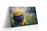 Luminescent Fortune's Cauldron fortune canvas print, gallery-wrapped, ready to hang