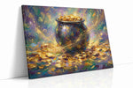 Treasure of Enchanted Dreams – fortune canvas wall art, gallery-wrapped, ready to hang