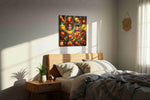 Festival of Golden Wishes – fortune canvas wall art, gallery-wrapped, ready to hang
