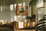 Golden Dreams of Fortune – fortune canvas wall art, gallery-wrapped, ready to hang