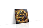 Jackpot Visions fortune canvas print gallery-wrapped square canvas studio shot
