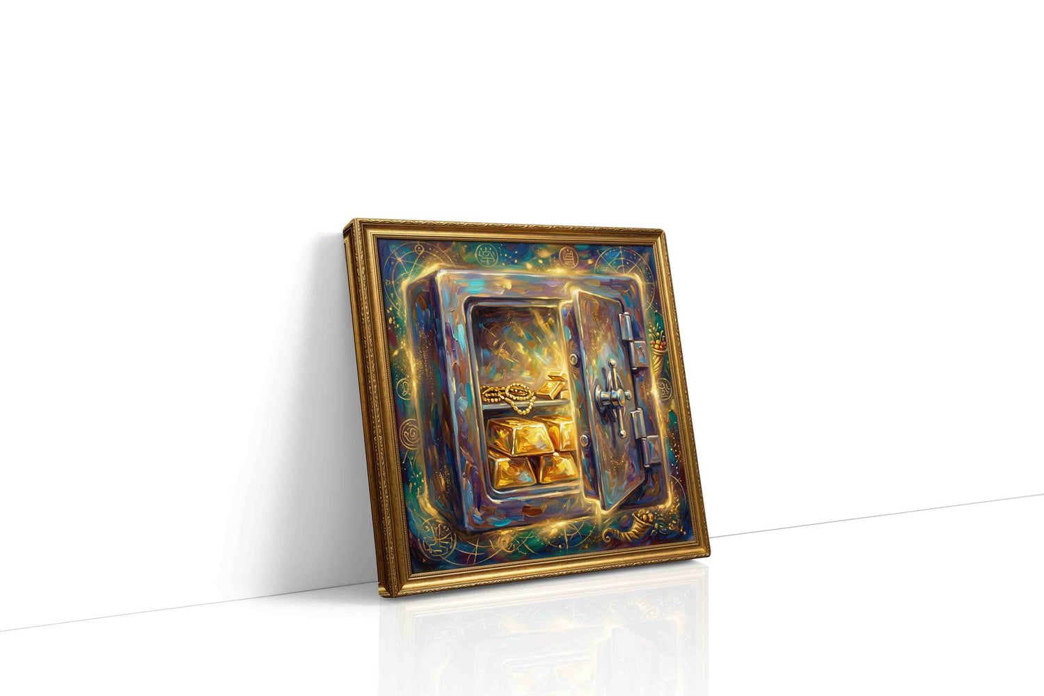 Treasure Vault of Dreams fortune canvas print, gallery-wrapped, ready to hang