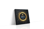 Crown of Triumph motivational canvas print, gallery-wrapped, ready to hang