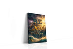 Ethereal Uplift motivational canvas print, gallery-wrapped, ready to hang