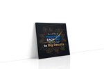 Momentum of Growth motivational canvas print gallery-wrapped square canvas studio shot