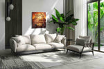 Rising Phoenix Motivation motivational canvas print, on wall, lifestyle preview