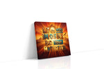 Sunrise of Determination motivational canvas print, gallery-wrapped, ready to hang