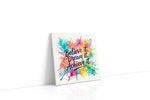 Vibrant Dreams Unleashed motivational canvas print, gallery-wrapped, ready to hang