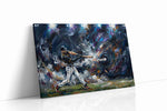 Eclipse of the Swing sports canvas print gallery-wrapped landscape canvas studio shot
