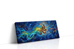 Ethereal Dunk in Motion sports canvas print gallery-wrapped landscape canvas studio shot
