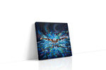 Ethereal Swim Symphony sports canvas print gallery-wrapped square canvas studio shot