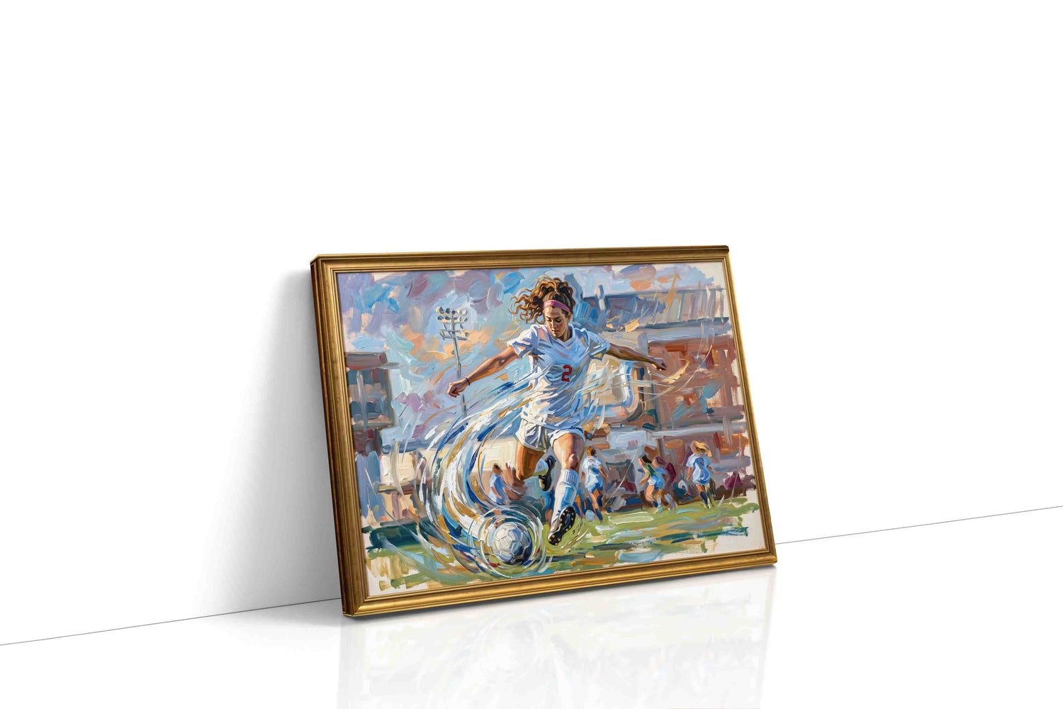 Euphony of Motion sports canvas print, gallery-wrapped, ready to hang