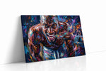 Fury in Motion sports canvas print, gallery-wrapped, ready to hang
