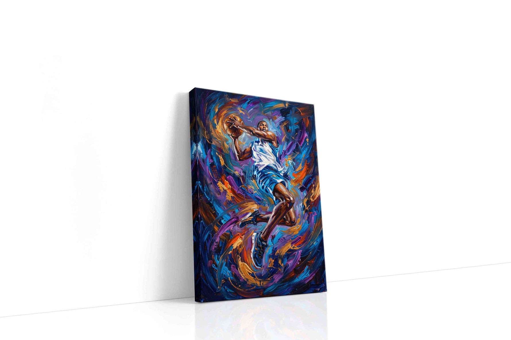 Gravity Defied Aerial Elegance sports canvas print gallery-wrapped portrait canvas studio shot