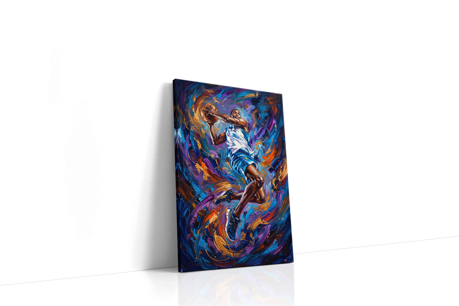 Gravity Defied Aerial Elegance sports canvas print, gallery-wrapped, ready to hang