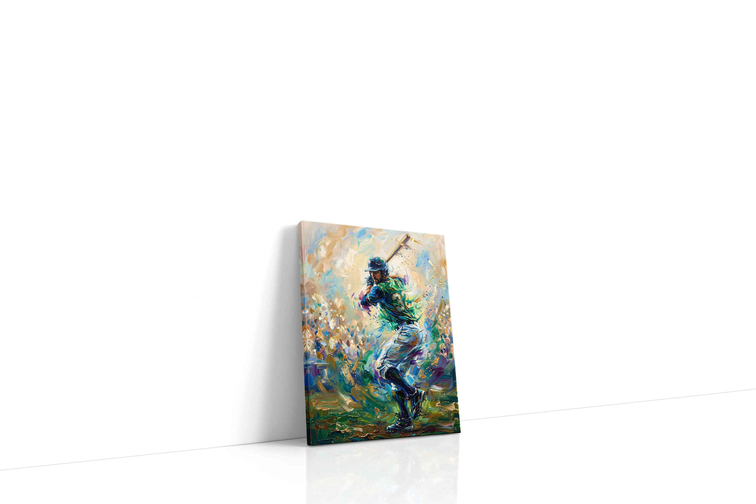 Swing of Vibrant Dreams sports canvas print, gallery-wrapped, ready to hang