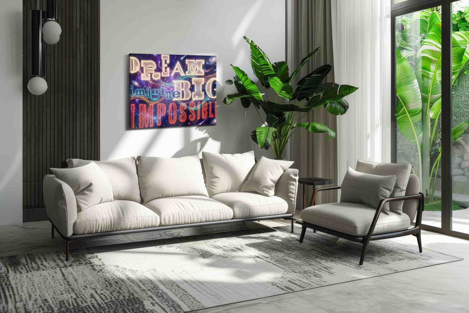 Galactic Dreams Unbound – motivational canvas wall art, gallery-wrapped, ready to hang
