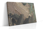 Earth's Embrace in Texture – abstract canvas wall art, gallery-wrapped, ready to hang