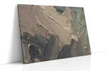 Earth's Embrace in Texture abstract canvas print, gallery-wrapped, ready to hang