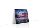 Enchanted Nocturnal Realm fantasy canvas print, gallery-wrapped, ready to hang
