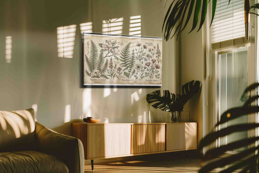 Whispers of the Botanical World – vintage canvas wall art, gallery-wrapped, ready to hang