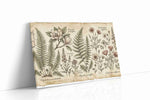 Whispers of the Botanical World vintage canvas print gallery-wrapped landscape canvas studio shot