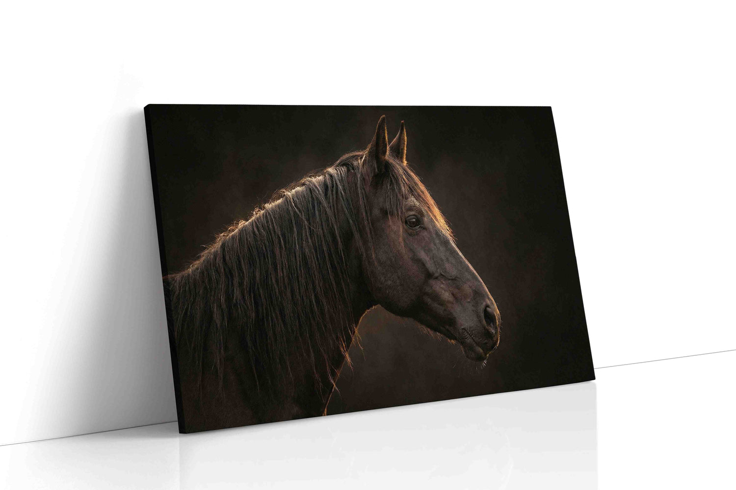 Ethereal Equine Majesty – animals canvas wall art, gallery-wrapped, ready to hang