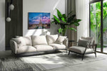 Parisian Twilight Symphony urban canvas print, on wall, lifestyle preview