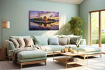 Reflections of Tranquil Majesty – landmarks canvas wall art, gallery-wrapped, ready to hang