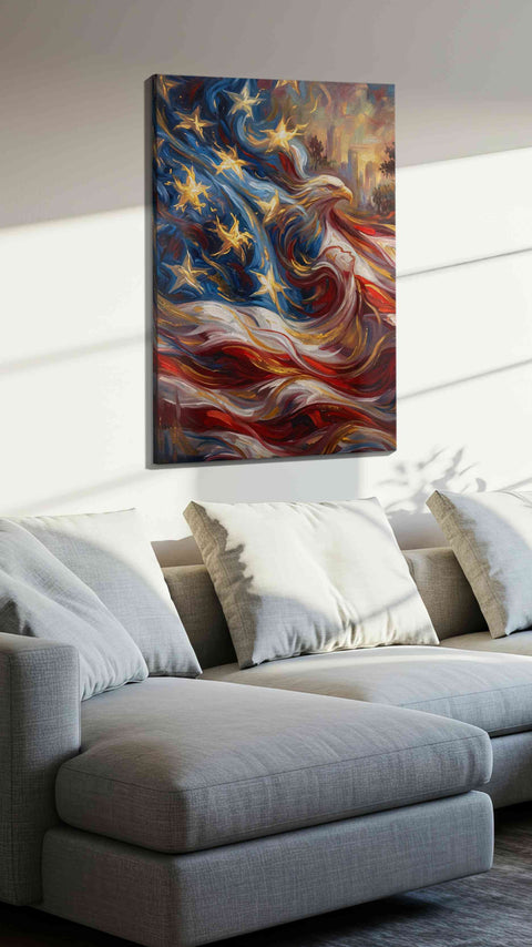 Eagle of Freedom's Wave