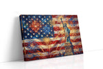 Liberty's Jubilant Night patriotic canvas print gallery-wrapped landscape canvas studio shot