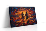 Embers of Twilight romance canvas print gallery-wrapped landscape canvas studio shot