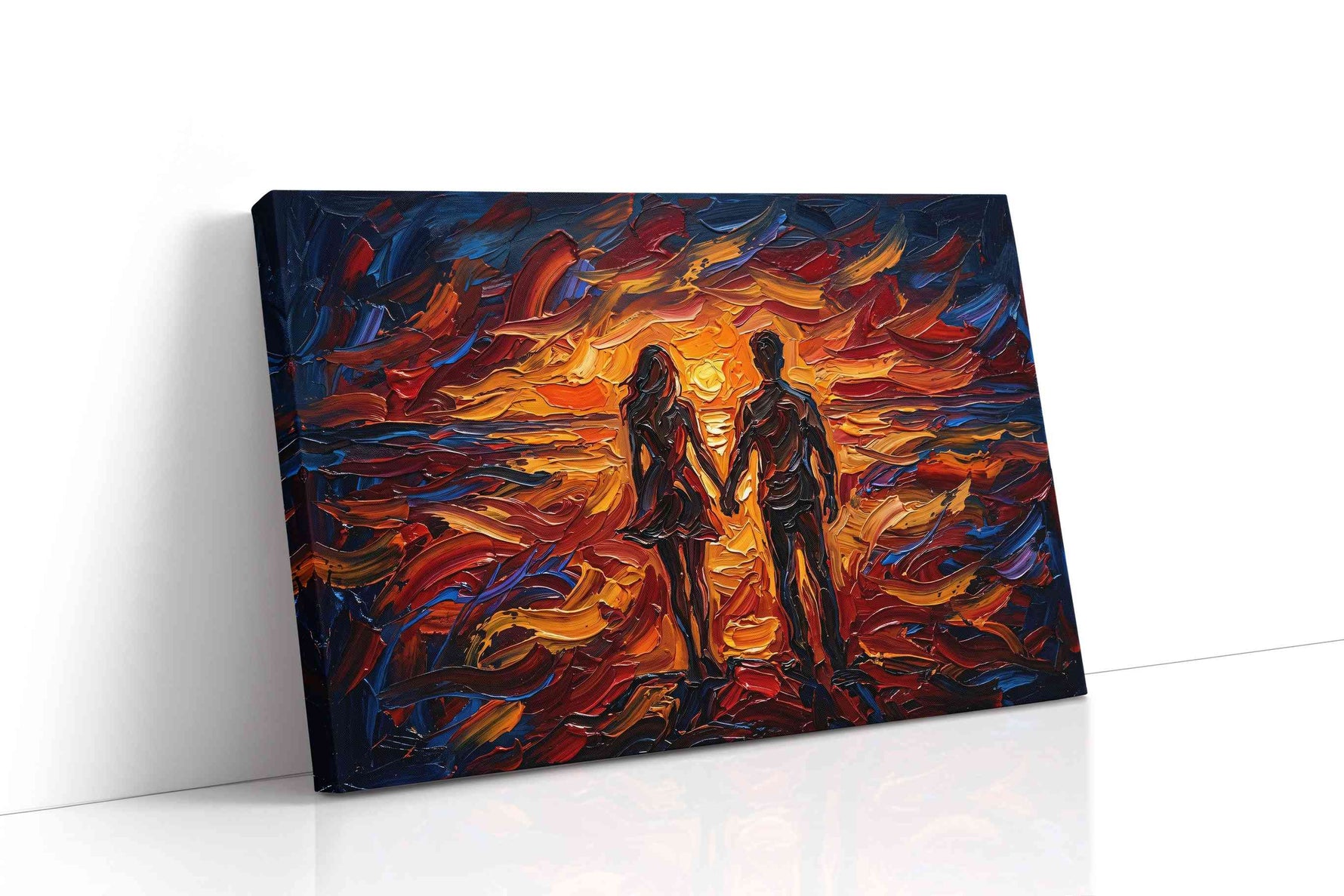 Embers of Twilight romance canvas print gallery-wrapped landscape canvas studio shot