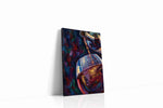 Crimson Elegance II wine canvas print, gallery-wrapped, ready to hang
