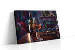 Echoes of the Vineyard wine canvas print, gallery-wrapped, ready to hang