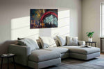 Eternal Vineyard Symphony – wine canvas wall art, gallery-wrapped, ready to hang