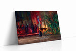 Euphoria in a Glass wine canvas print, gallery-wrapped, ready to hang