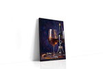 Vin Rouge Reverie wine canvas print gallery-wrapped portrait canvas studio shot